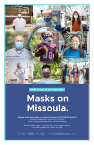 Masks on Missoula poster